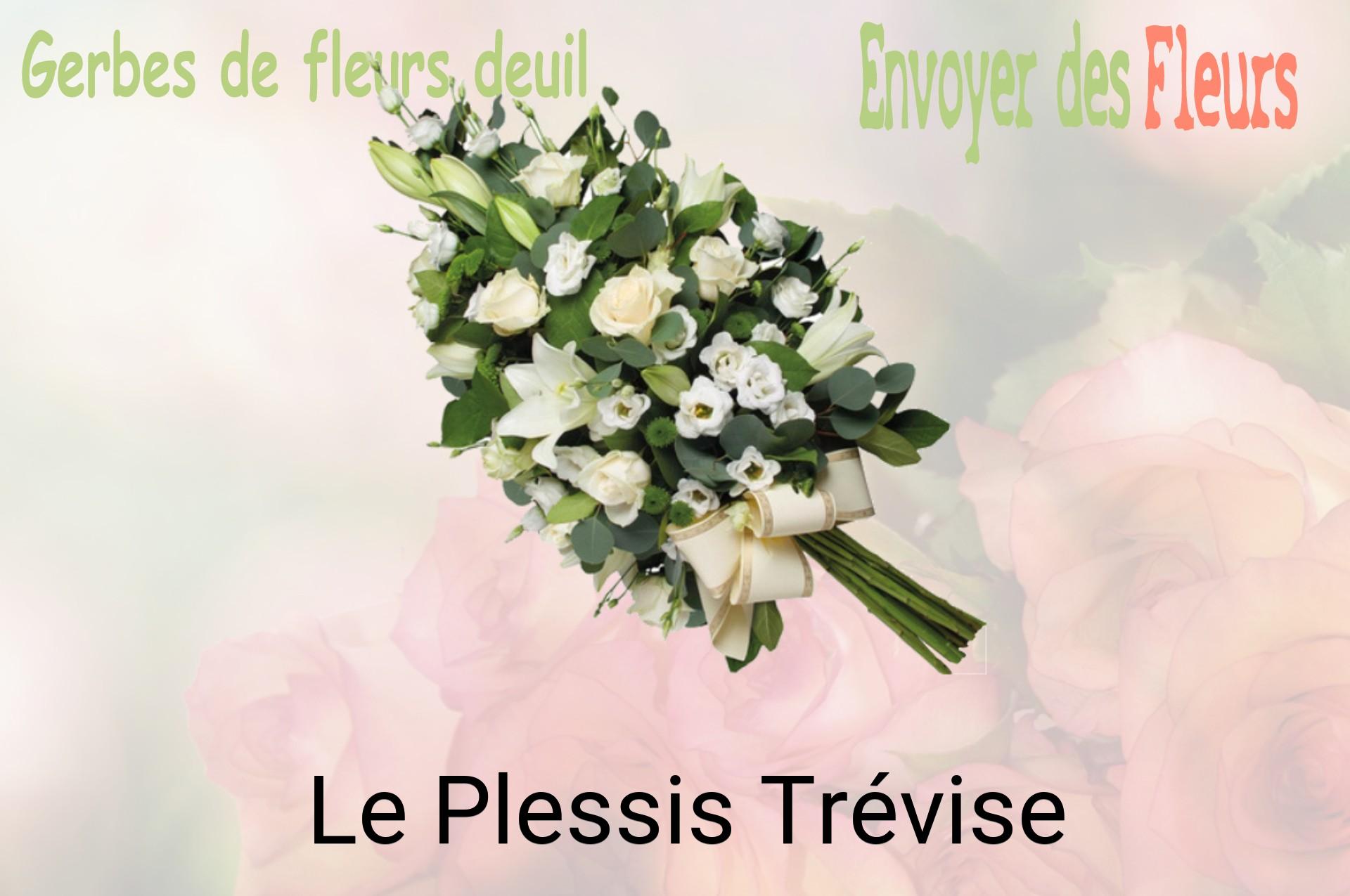 Gerbe de fleurs de deuil livrée à Le Plessis-Trévise